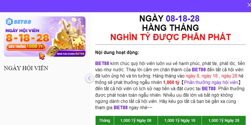 Bạn có thể lấy quà từ siêu thưởng 1.000 tỷ trong ngày hội viên