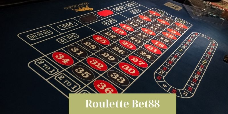 Tìm hiểu cấu trúc của bàn Roulette trên Bet88